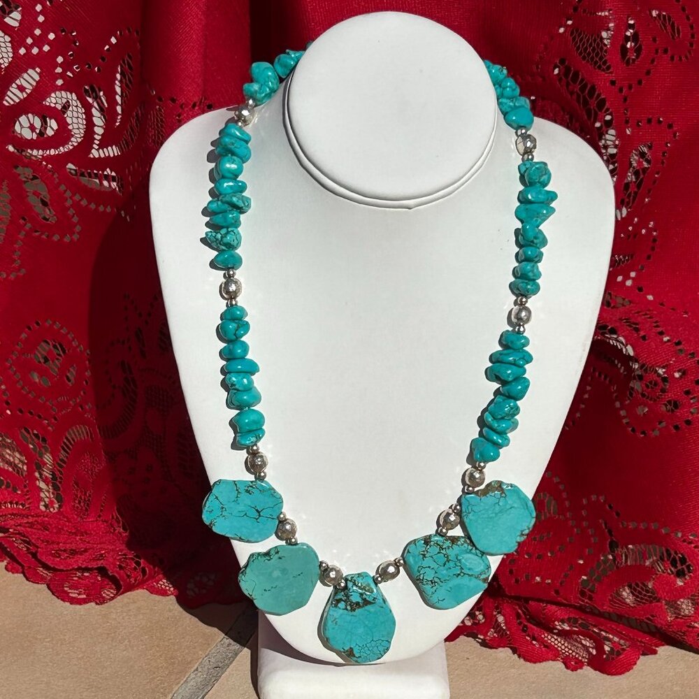 Genuine Turquoise Necklace